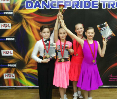 Команда клуба Dancepride выиграла кубок на турнире Dancepride Trophy